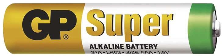 GP Super, Alkaline Power, AAA 10ks