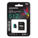 ADATA MicroSDXC 512GB U3 V30S až 95MB/s + adapter