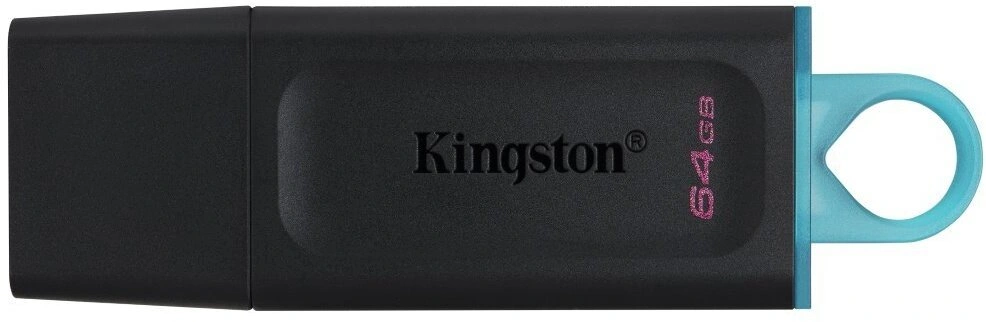 Kingston DataTraveler Exodia - 64GB, černá/modrá