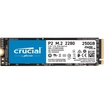 Crucial P2 SSD M.2 250GB NVMe