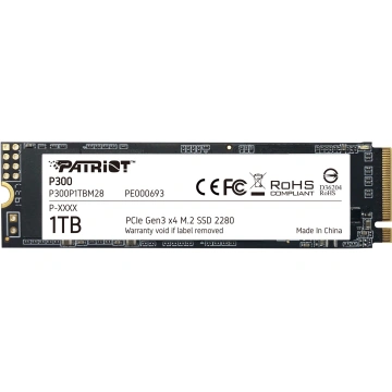 Patriot P300 SSD M.2 2280 1TB PCIe NVMe