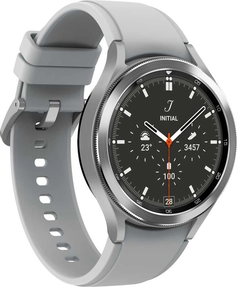 Samsung Galaxy Watch4 Classic 46 mm, LTE, Silver 