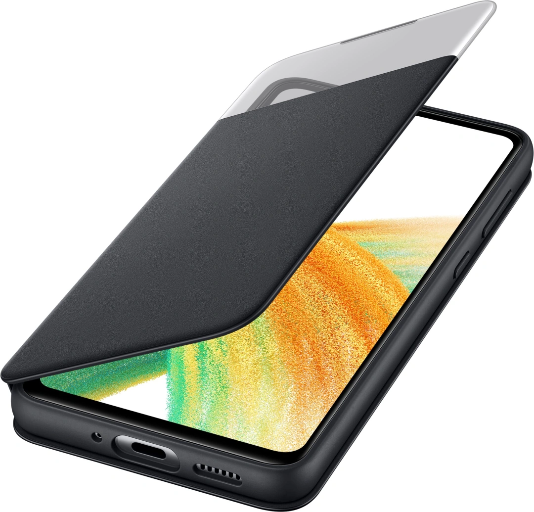 Samsung flipové pouzdro S View A33 5G, černá