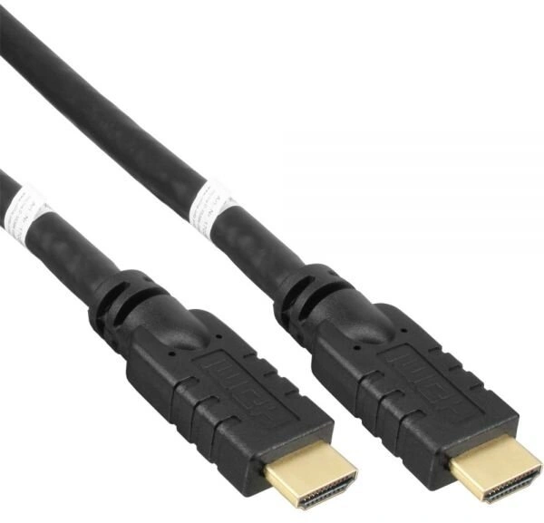 PremiumCord HDMI High Speed with Ether.4K kabel se zesilovačem,15m