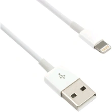 C-TECH kabel USB 2.0 Lightning (IP5 a vyšší) nabíjecí a synchronizační kabel, 2m, bílá