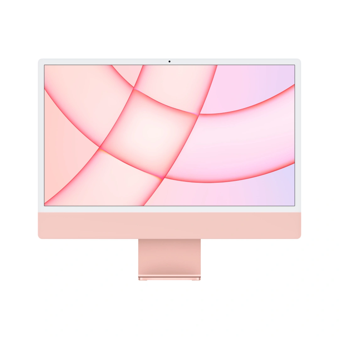 Apple iMac 24" 4,5K Retina M1, růžová (MGPM3CZ/A)