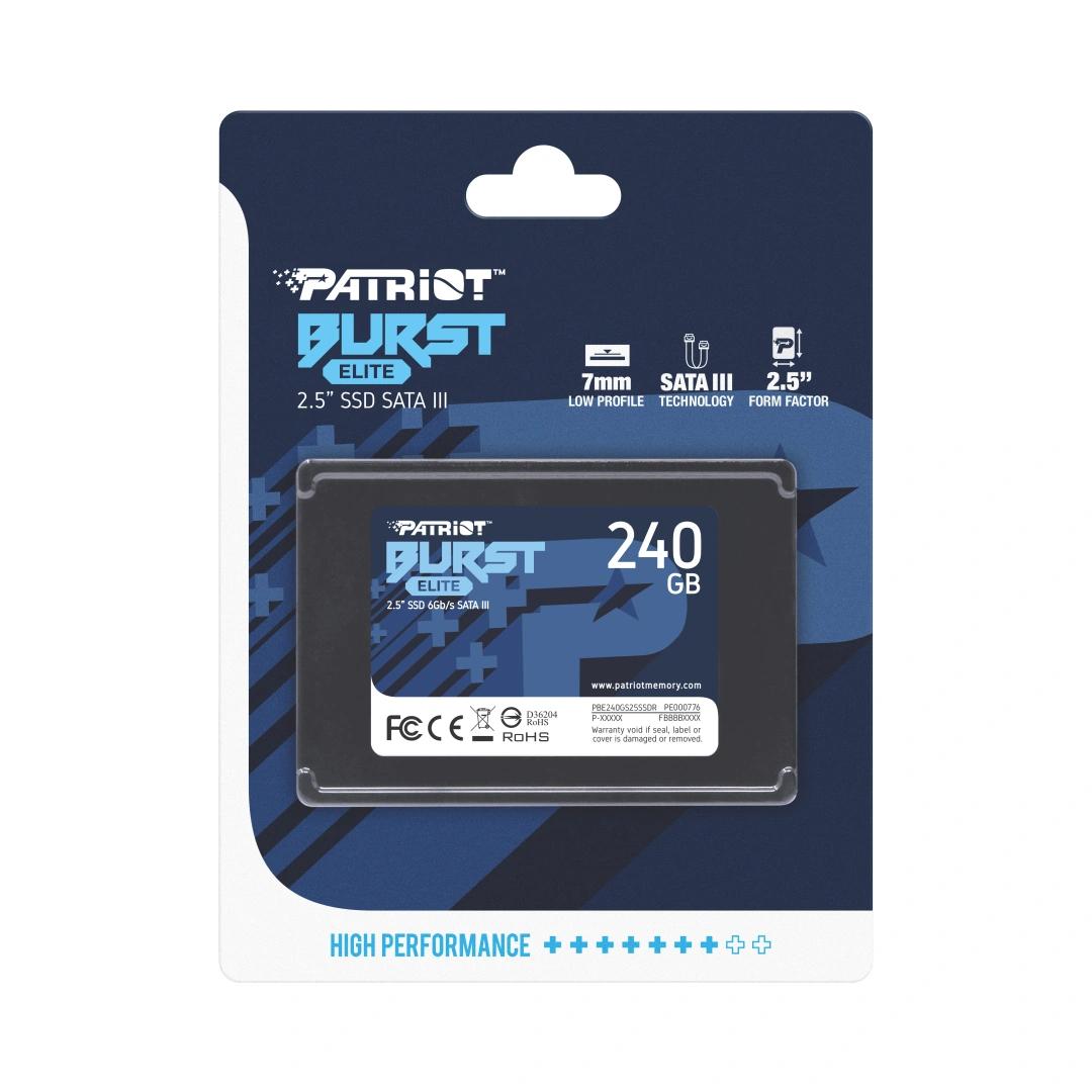 Patriot Burst Elite, 2,5" 240 GB