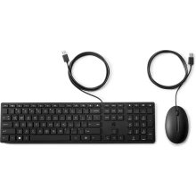 HP 320MK Wired Keyboard and Mouse CZ/SK/ENG (9SR36AA#BCM)