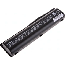 Baterie T6 Power pro Hewlett Packard Pavilion dv5-1050 serie, Li-Ion, 10,8 V, 5200 mAh (56 Wh), čern