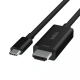 Belkin kabel USB-C na HDMI 2.1, 2m, černá, AVC012bt2MBK