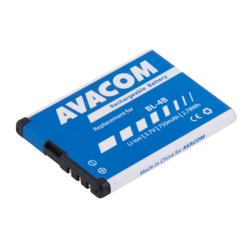 Baterie Avacom pro Nokia 6111, Li-Ion 3,7V 750mAh (náhrada BL-4B) (GSNO-BL4B-S750)