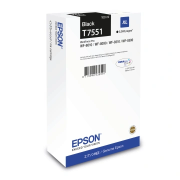 Epson C13T755140, černá XL