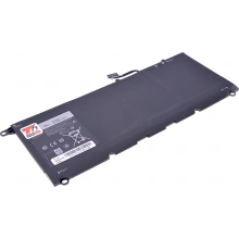 Baterie T6 Power pro notebook Dell JD25G, Li-Poly, 7,6 V, 7368 mAh (56 Wh), černá