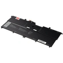 Baterie T6 Power pro notebook Dell 451-BBXR, Li-Poly, 7,6 V, 6050 mAh (46 Wh), černá