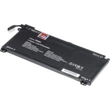 Baterie T6 Power pro Hewlett Packard Omen 15-dh0200 serie, Li-Poly, 11,55 V, 5676 mAh (66 Wh), černá