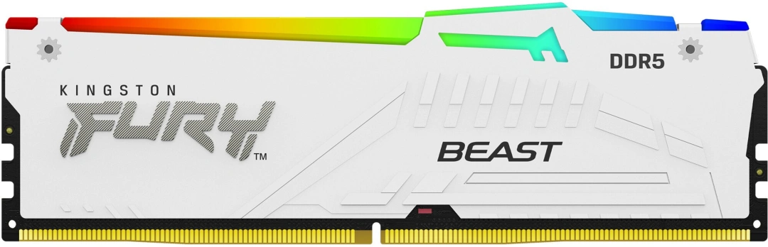 Kingston Fury Beast White RGB DDR5 32GB (2x16GB) 6000 CL36, AMD EXPO