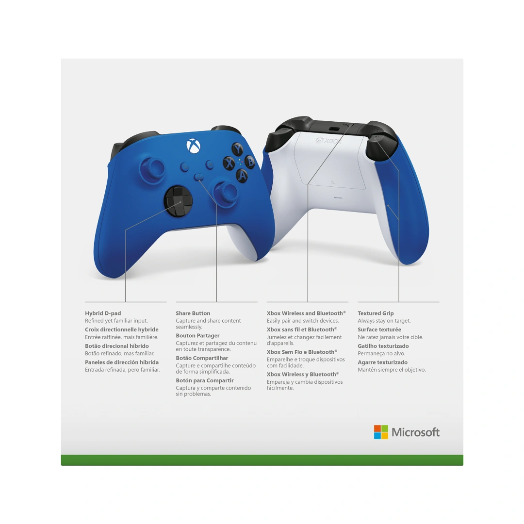 Xbox Series Bezdrátový ovladač, Shock Blue
