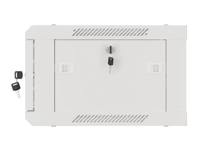 Lanberg WF01-6404-10S, nástěnný rozvaděč, 4U/600x450, šedá
