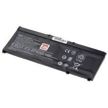 Baterie T6 Power pro notebook Hewlett Packard SR03052XL, Li-Poly, 11,55 V, 4550 mAh (52,5 Wh), černá