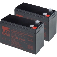 T6 power Sada baterií pro Eaton 5E1500iUSB, VRLA, 12 V