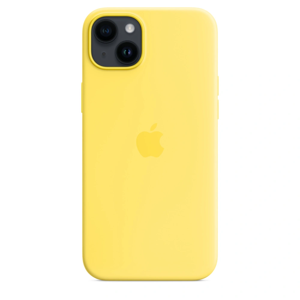 Kryt na mobil Apple Silicone Case s MagSafe pro iPhone 14 Plus - kanárkově žlutý (MQUC3ZM/A)