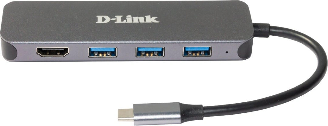 D-Link DUB-2333, USB-C Hub, 3x USB 3.0, USB-C, HDMI 1.4
