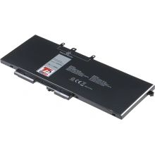 Baterie T6 Power pro notebook Dell 451-BCCK, Li-Poly, 7,6 V, 8950 mAh (68 Wh), černá