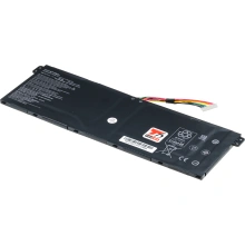 Baterie T6 Power pro notebook Acer KT.00205.004, Li-Poly, 7,7 V, 4810 mAh (37 Wh), černá