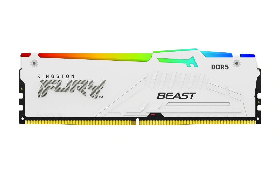 Kingston Fury Beast White RGB 32GB (2x16GB) DDR5 5200 CL36, AMD EXPO