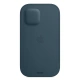 Apple kožený návlek s MagSafe pro iPhone 12/12 Pro, modrý MHYD3ZM/A