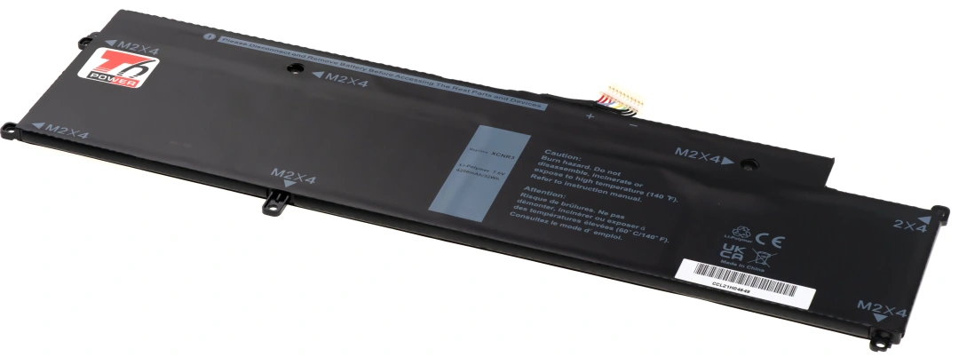 Baterie T6 Power pro notebook Dell N3KPR, Li-Poly, 7,6 V, 4200 mAh (32 Wh), černá