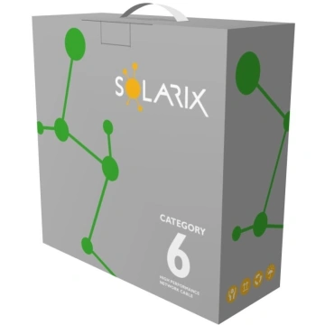Solarix CAT6 UTP PVC 500m drát