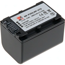 Baterie T6 Power pro SONY HDR-PJ650VE, Li-Ion, 6,8 V, 2060 mAh (14 Wh), šedá