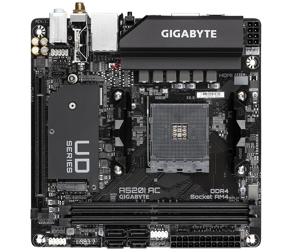 Gigabyte A520I AC/AM4/MITX