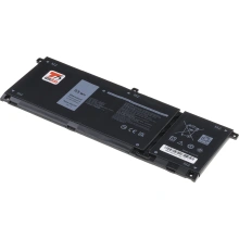 Baterie T6 Power pro notebook Dell 451-BCPZ, Li-Poly, 15 V, 3530 mAh (53 Wh), černá