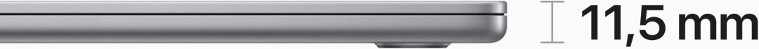 Apple MacBook Air 15, M2 8-core/8GB/256GB SSD/10-core GPU, vesmírně šedá (M2 2023)