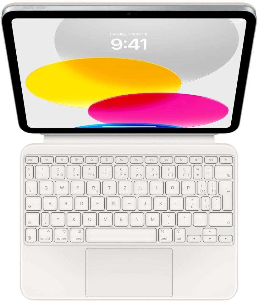 Apple ochranné pouzdro s klávesnicí Magic Keyboard Folio pro iPad (10th gen.), CZ