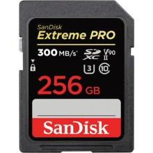 SanDisk SDXC Extreme Pro 256GB UHS-II U3 (300R/260W) (SDSDXDK-256G-GN4IN)