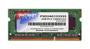 Patriot Signature Line 4GB DDR3 1333 CL9 SO-DIMM