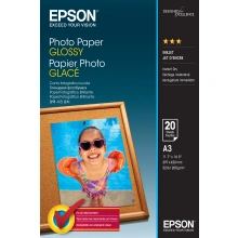 Epson Photo Paper Glossy - A3 - 20 Listů