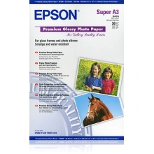 Epson Premium Glossy Photo Paper, DIN A3+, 250g/m², 20 list