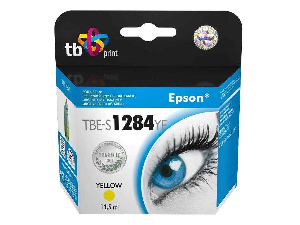 TB print compatibility Epson T1284 YE