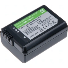 Baterie T6 Power pro SONY NEX-C3A, Li-Ion, 7,2 V, 1080 mAh (7,7 Wh), černá