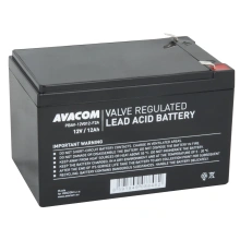 Olověný akumulátor Avacom 12V 12Ah F2 (PBAV-12V012-F2A)
