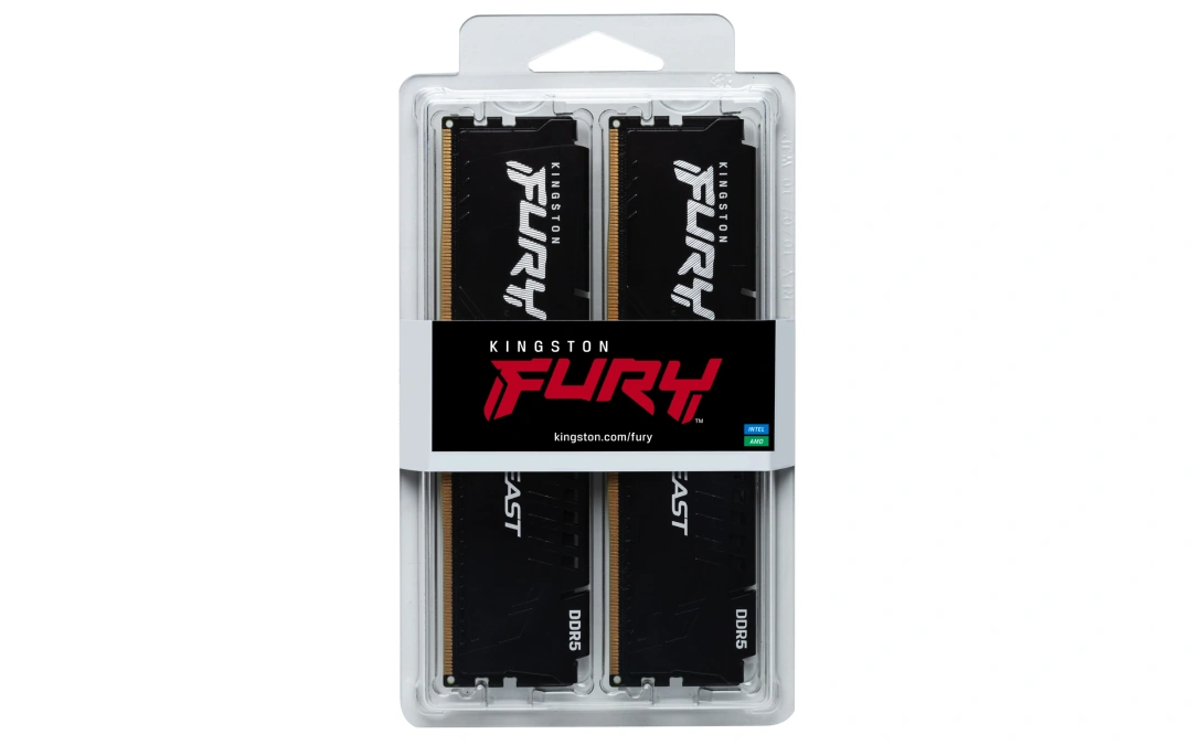 Kingston Fury Beast Black 64GB (2x32GB) DDR5 5600 CL40