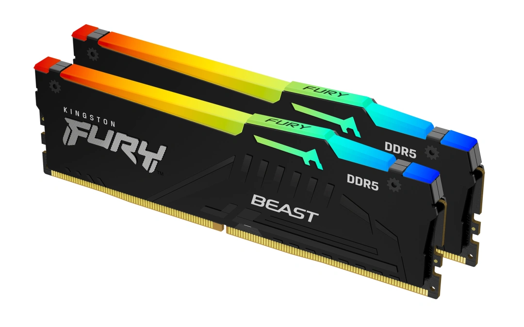 Kingston Fury Beast RGB 32GB (2x16GB) DDR5 6000 CL40
