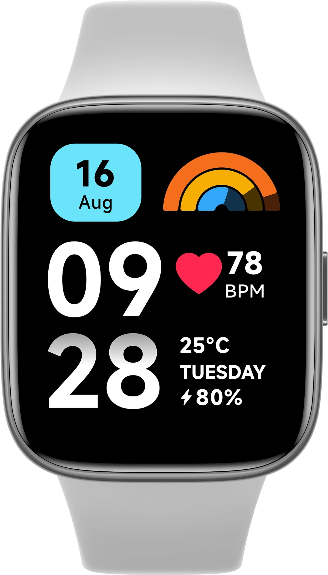 Xiaomi Redmi Watch 3 Active, Silver Gray