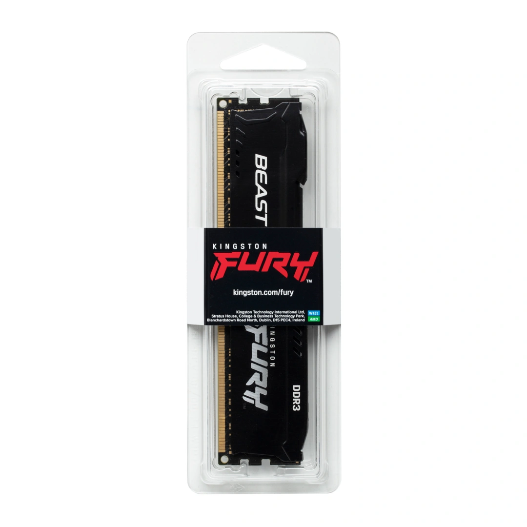 Kingston Fury Beast Black 4GB DDR3 1600 CL10