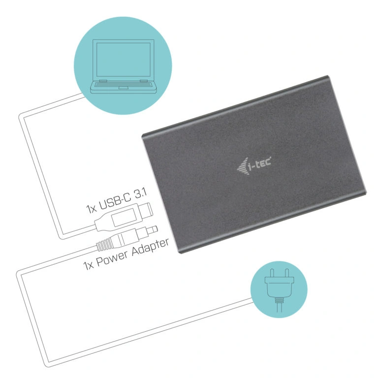 i-tec MySafe USB-C / USB 3.0 pro 2x M.2 SSD