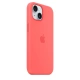 Apple Silikonový kryt s MagSafe pro iPhone 15, světle melounová